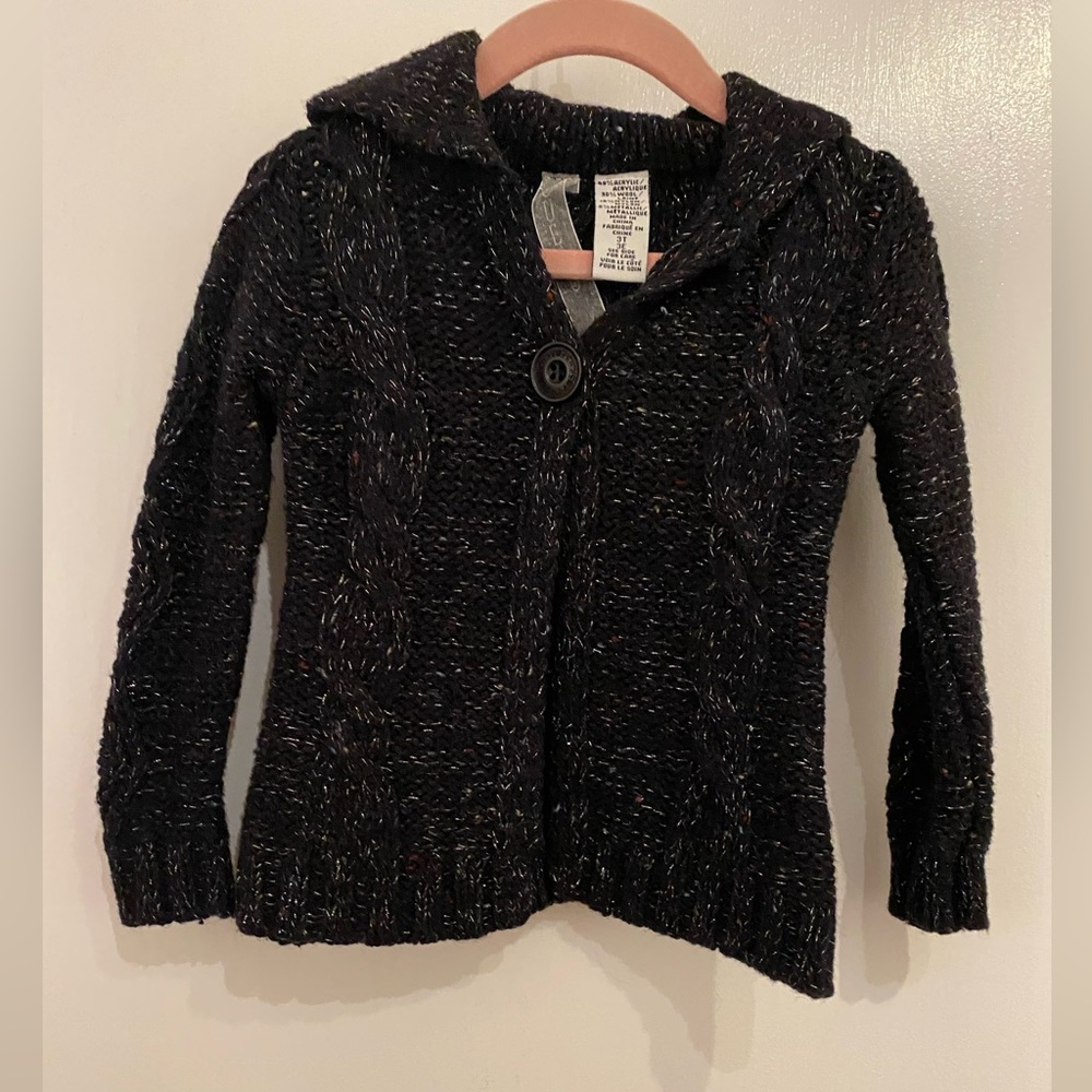 toddler girl sweater cardigan size 3t